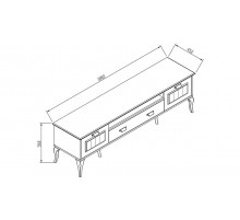 Тумба под ТВ Andera (Андера) andr-15 Тумба под ТВ Andera (Андера) andr-15