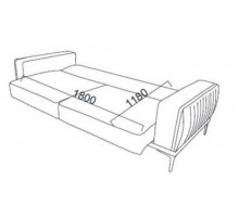 Трехместный диван-кровать Carlino(Карлино) CARL-02 Трехместный диван-кровать Carlino(Карлино) CARL-02