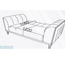 Двухместный диван-кровать Гравита (Gravita) GRAV-03 Беллона Двухместный диван-кровать Гравита (Gravita) GRAV-03 Беллона