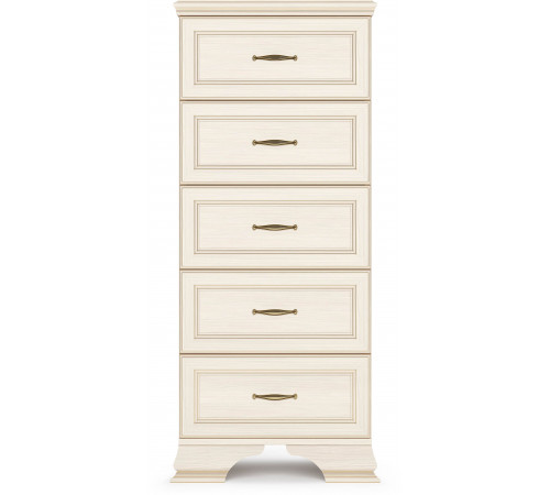 Комод высокий в спальню Сиена (Бодега Белый) Комод высокий в спальню Сиена (Бодега Белый)