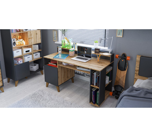 Стол Сканди МН-036-25 графит Стол Сканди МН-036-25 графит