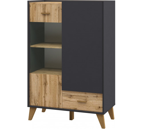 Гостиная Сканди 1 графит