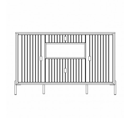 Тумба в гостиную Люксор МН-042-10 Тумба в гостиную Люксор МН-042-10