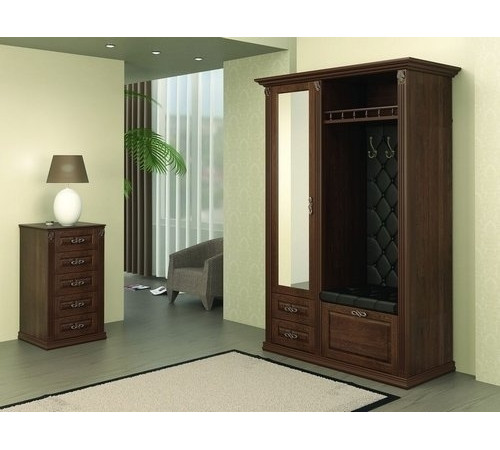 Прихожая Милан MUR-110p-09 с зеркалом и шкафом