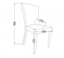 Стул (комплект из 2 шт.) Мистраль (Mistral), с прямой спинкой MIST-16A-02 Стул (комплект из 2 шт.) Мистраль (Mistral), с прямой спинкой MIST-16A-02