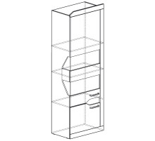 Шкаф комбинированный Ронда 301