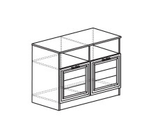 Тумба в гостиную Лира 47 светлая